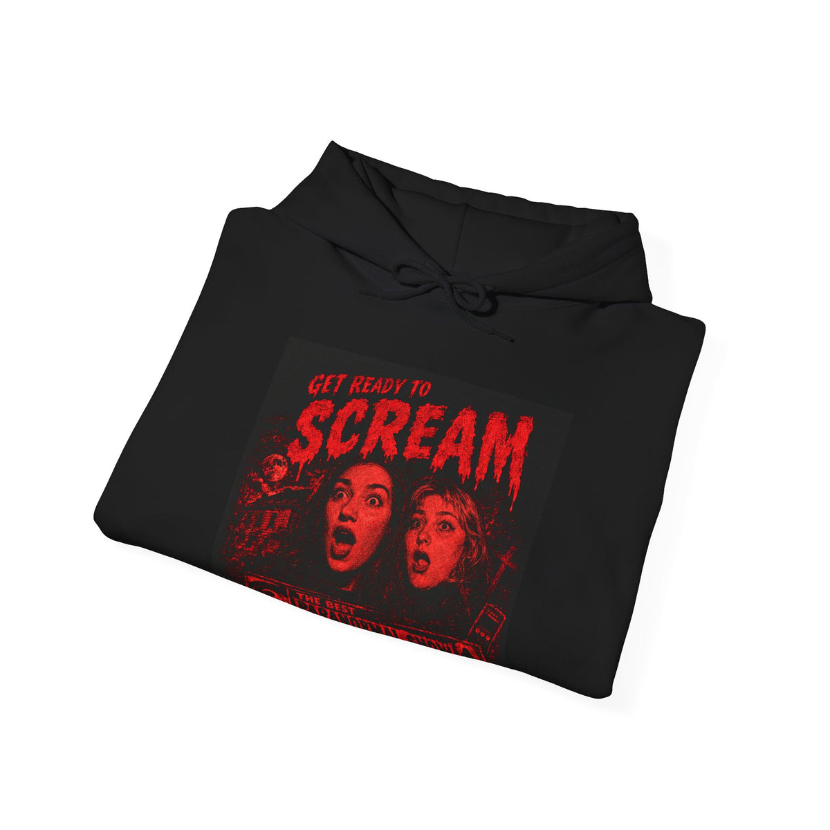Get Out and Scream Horror Movie Graphic Hoodie