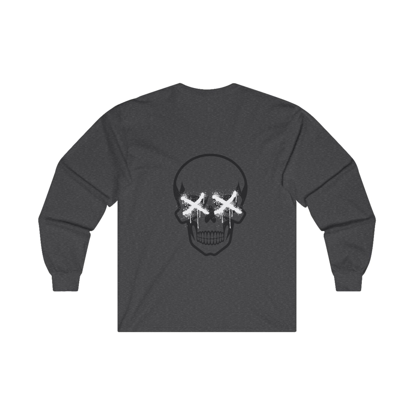 Two Ghost Girls Unisex Ultra Cotton Long Sleeve Skull Tee