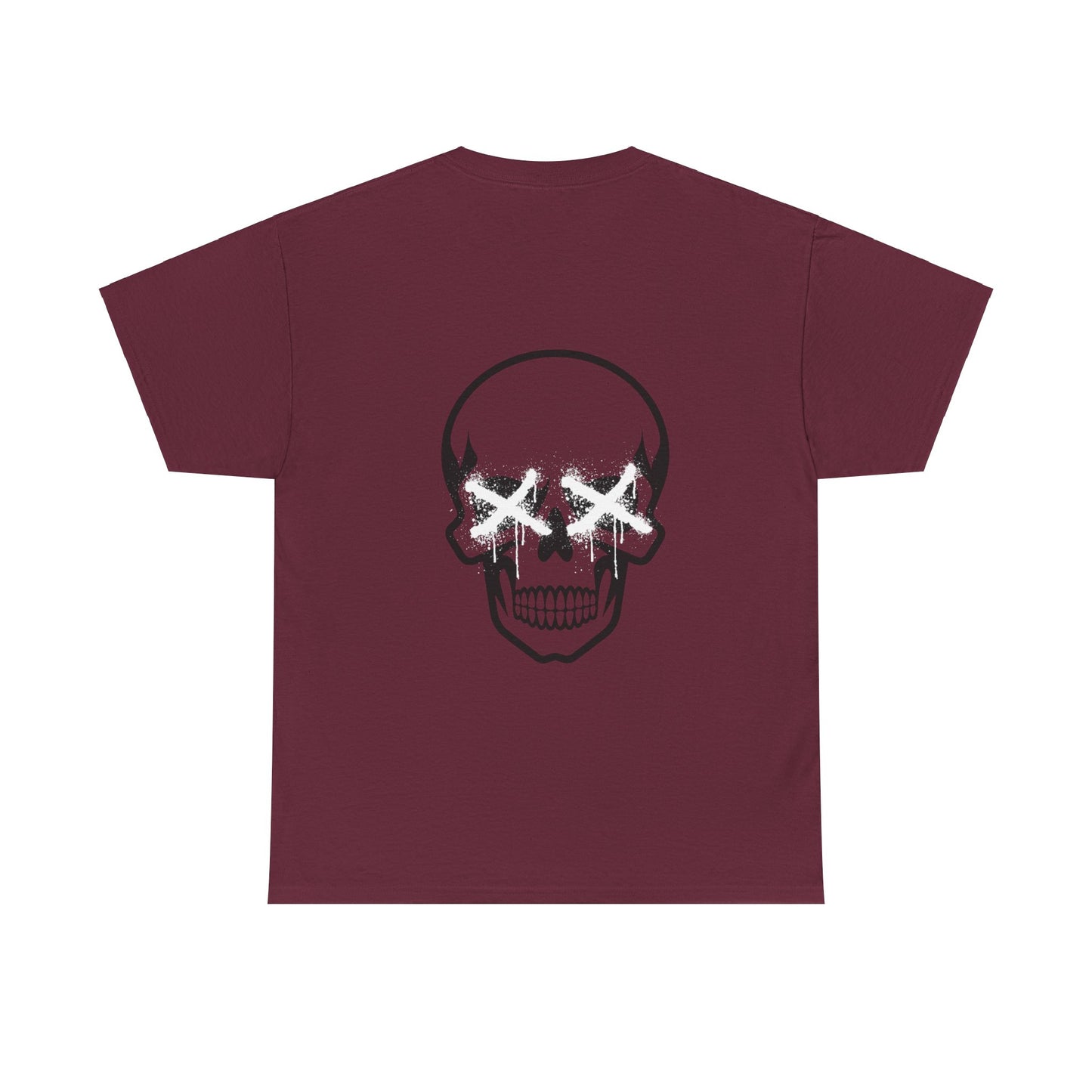 Two Ghost Girls Skull Tee