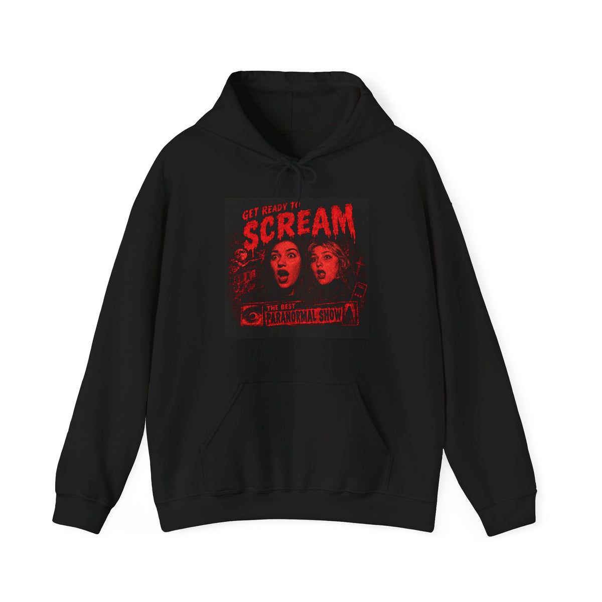 Get Out and Scream Horror Movie Graphic Hoodie