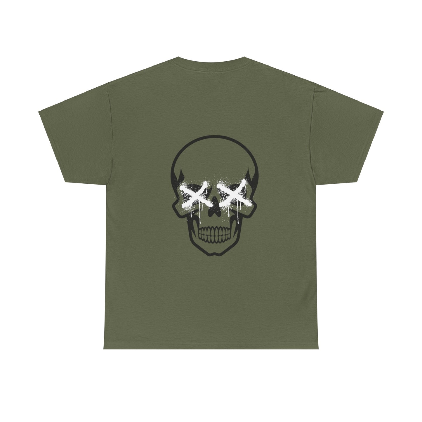 Two Ghost Girls Skull Tee